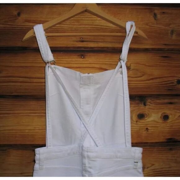 NWOT Hudson White Overalls - Picture 6 of 7